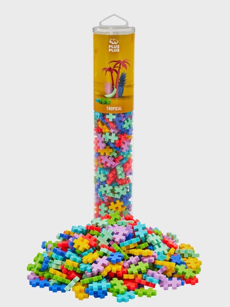 Plus Plus Tropical Mix 240pc Carousel 1