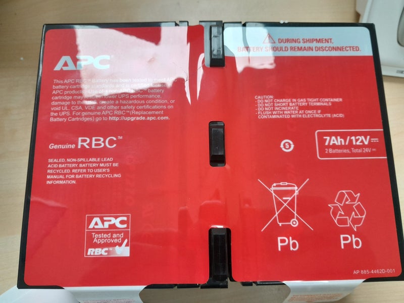 APC UPS Battery Pack Model: APCRBC123 Carousel 1