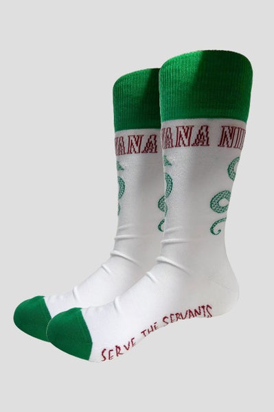 Nirvana Ankle Socks Serve The Servants new Official Mens White (UK SIZE 7 - 11) Carousel 3