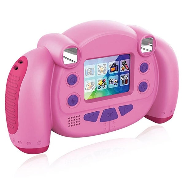 Kc501 3 Million Pixels 2.0 Inch Hd Screen Digital Children Camera Pink Carousel 2