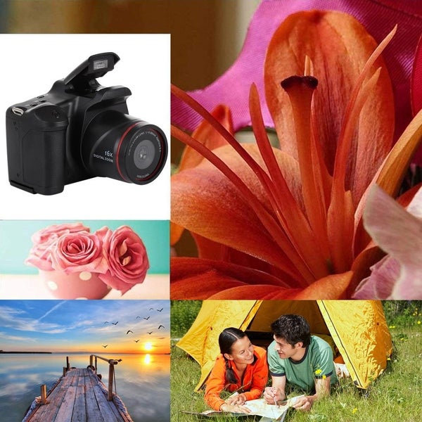 1.3 Mega Pixel Hd Dv Slr Camera 2.4 Inch Lcd Full Hd 720P Recording Eis Carousel 9