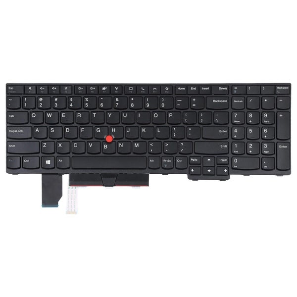 Us Version Keyboard With Pointing For Lenovo Thinkpad P15V L15 Black Carousel 1
