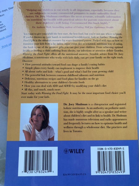 WINNING THE FOOD FIGHT JOEY SHULMAN'S GUIDE TO RAISING HEALTHY HAPPY CHILDREN Carousel 2