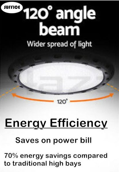LED UFO High Bay Light 100w. Carousel 6