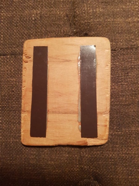 'Fate whispers to the warrior' laser fridge magnet Carousel 2