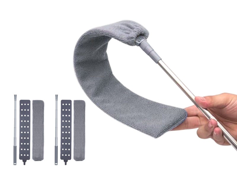 2 X 250CM Long Handle Retractable Gap Dust Cleaner Cleaning Tools Carousel 1