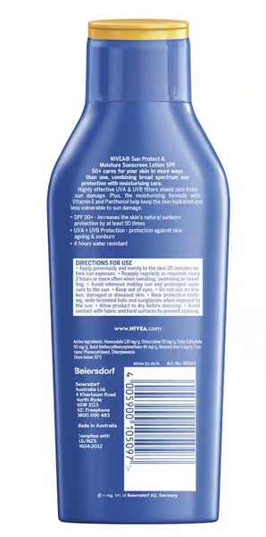 Nivea Sun SPF 50+ Protect & Moisture Lotion 400ml Carousel 2
