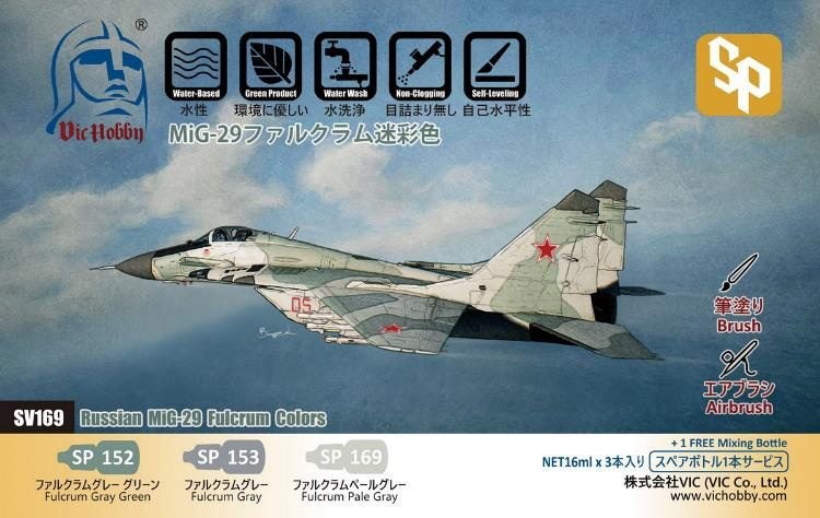 In Stock MiG-29 Fulcrum Camouflage Color Set Carousel 1