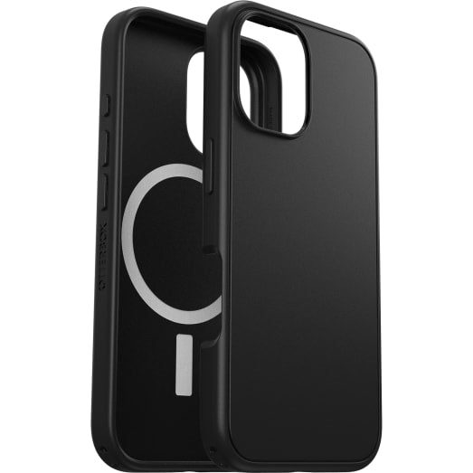 OtterBox Symmetry MagSafe Case for iPhone 16 - Durable Black Design Carousel 1