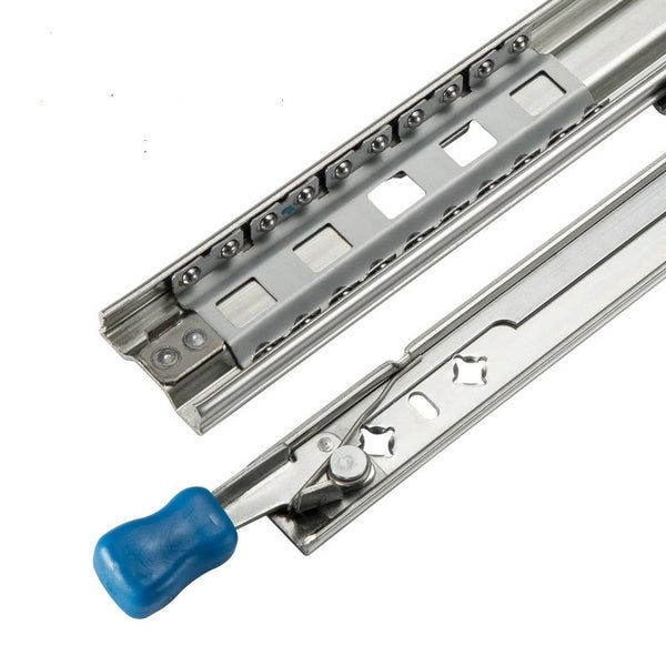 1400MM Heavy duty Ball Bearing,2800mm Full Extension,Drawer Runners,with lock Carousel 2
