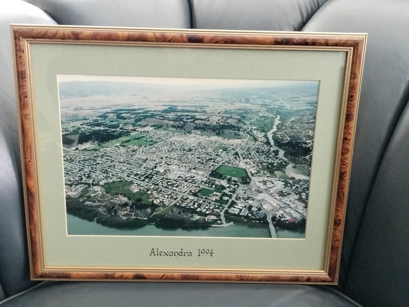 Distinctly Framed 1994 Photographic View of Alexandra Carousel 1