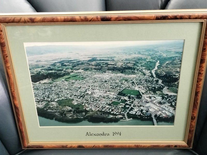 Distinctly Framed 1994 Photographic View of Alexandra Carousel 2