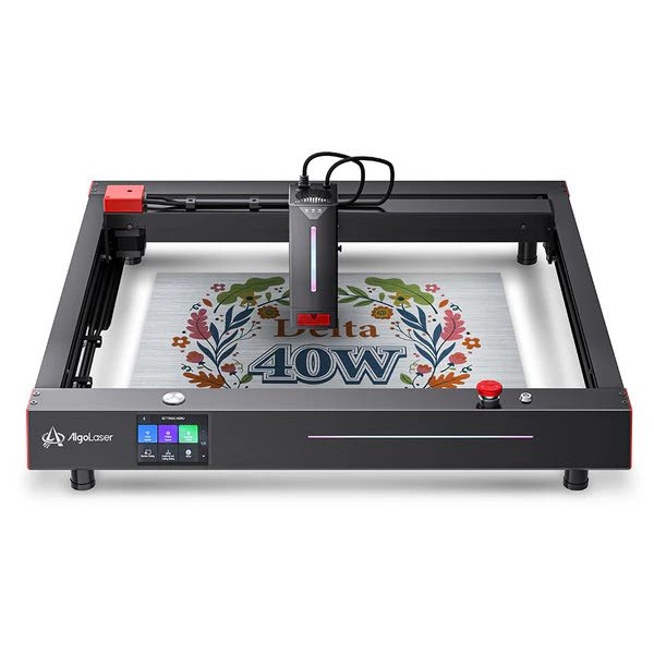 AlgoLaser Delta 40W Smart Diode Laser Engraver & Cutter Carousel 1