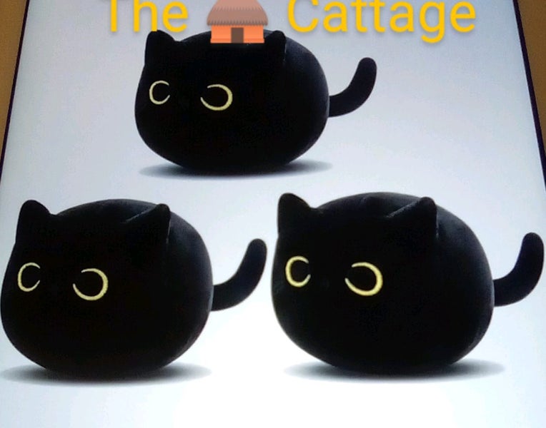 THE CATTAGE - Cutest Black Cat Plush Toy Soooo Soft For Any Occasion Carousel 1