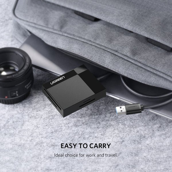 0.5M SD TF CF MS Card Reader, Read 4 Cards Simultaneously USB 3.0 UGREEN Adapter445695922705551365