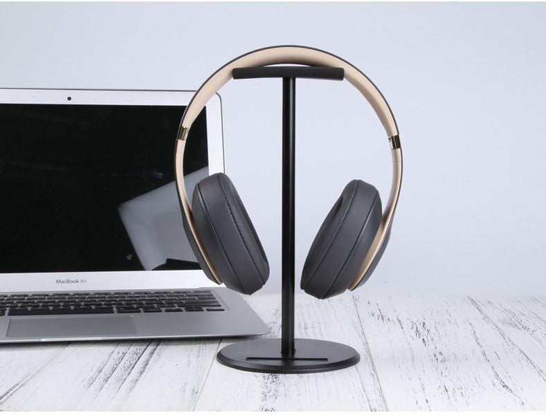 Headset Stand, Aluminum Alloy Headset Holder, Headset Hanger Carousel 1