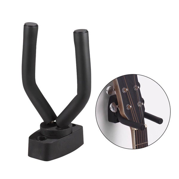 Set of 2 Guitar Bass Ukulele Hook Wall Mount Holder. With Screw Set62995408004867111