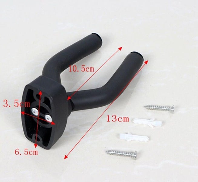 Set of 2 Guitar Bass Ukulele Hook Wall Mount Holder. With Screw Set62995408004867114