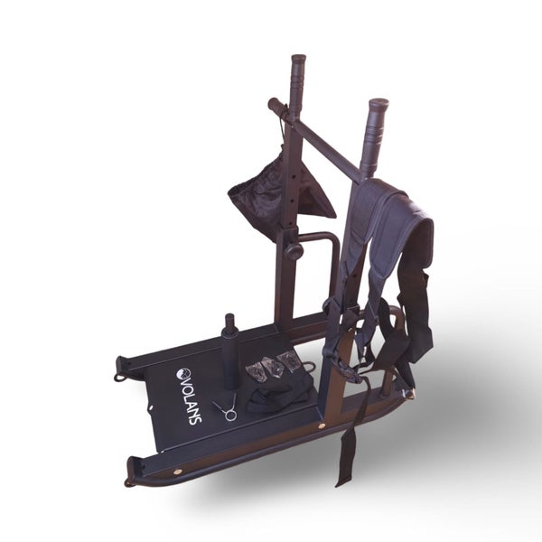 Volans Weight Sled with harness - Gym weighted sled - Push pull metal sled Carousel 1