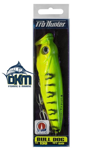 PRO HUNTER BULL DOG 130MM POPPER Hot Tiger Carousel 1