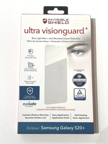InvisibleShield Ultra VisionGuard+ Screen Protection - Samsung Galaxy S20+ Carousel 1