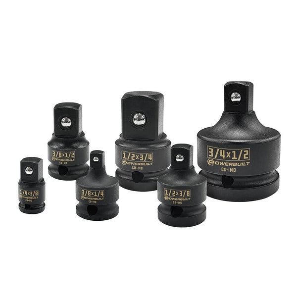 6pc Impact Socket Adaptor Set Carousel 1
