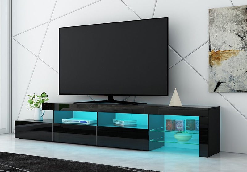 TV Stand Cabinet LED Entertainment Unit Carousel 1