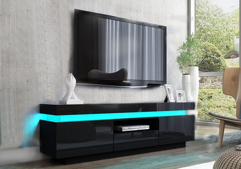 TV Cabinet Entertainment Unit LED Carousel 2