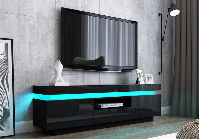 TV Cabinet Entertainment Unit LED Carousel 1