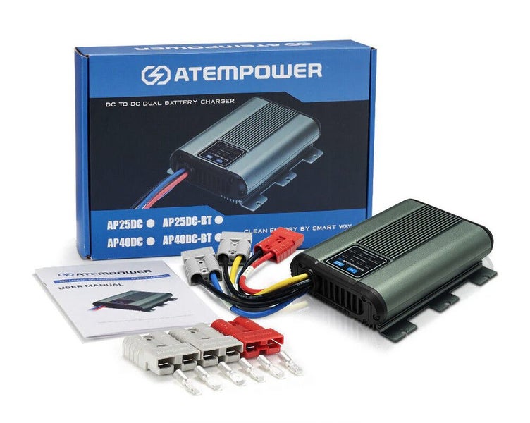 25A DC to DC 12V Battery Charger with Solar MPPT Controller Input64058362127107114