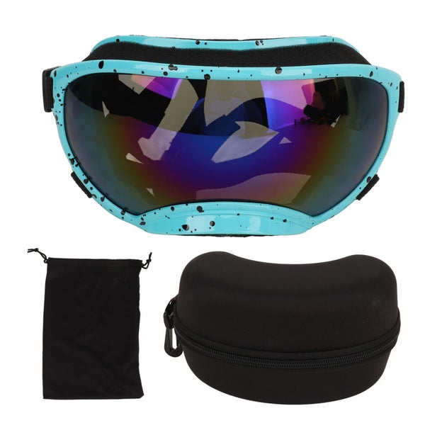dog goggles Dog Sunglasses PC Lens Windproof UV Protection Cool Pet Goggles with Carousel 5
