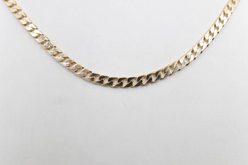 9ct Gold Solid Curb Link Chain cm 120HK145/4 Carousel 2