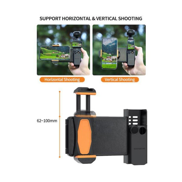 Multi-function Smartphone Holder for DJI Osmo Pocket 3 Carousel 7