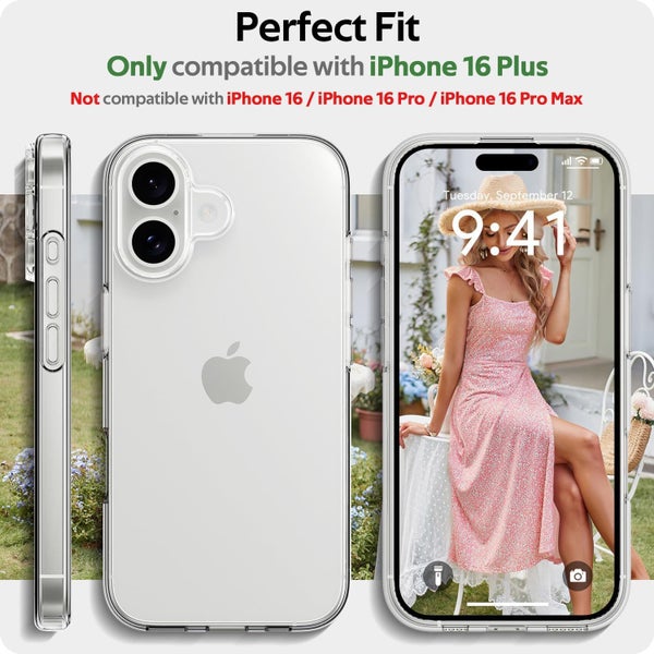 1x Shockproof phone Cover for iPhone 16 Plus Carousel 2