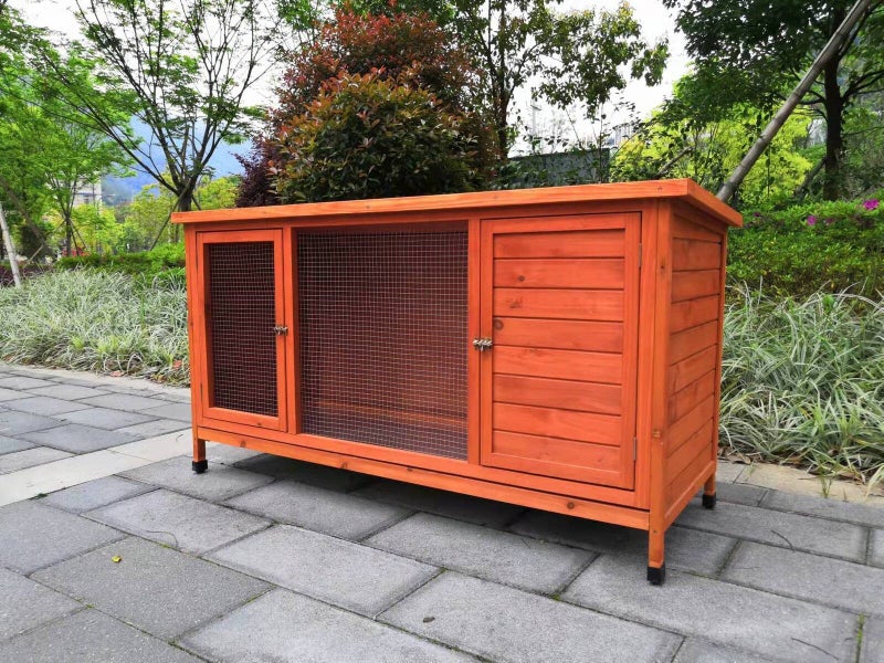 Yes4pets Xxl Rabbit Hutch Guinea Pig Cage Ferret Chicken Coop W Pull Out Tray 15 Carousel 2