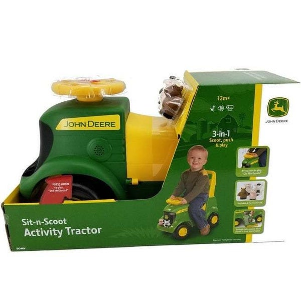 John Deere: Sit N Scoot Activity Tractor Carousel 5