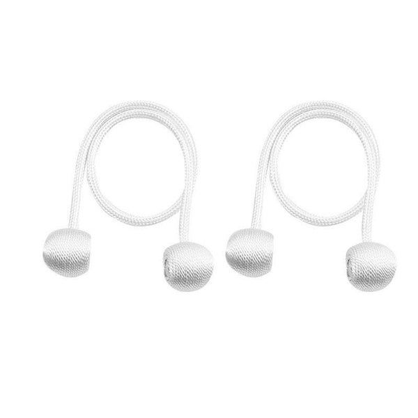 Hod Health & Home Curtains 1 Or 2 Pairs Of Clips Magnetic Ball Holdbacks Tieback Carousel 6