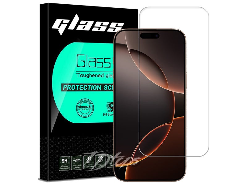 iPhone 16 Pro Tempered Glass Screen Protector, Boxed Carousel 1