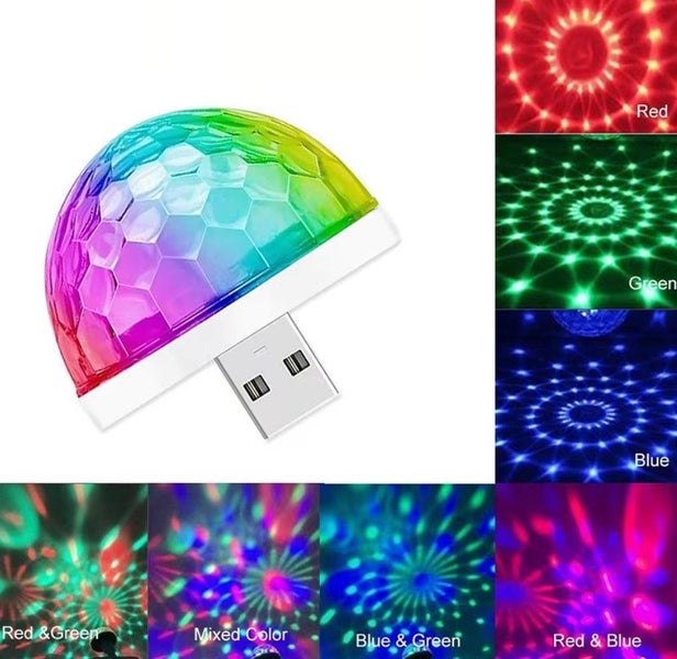 Mini USB Party Light Carousel 1