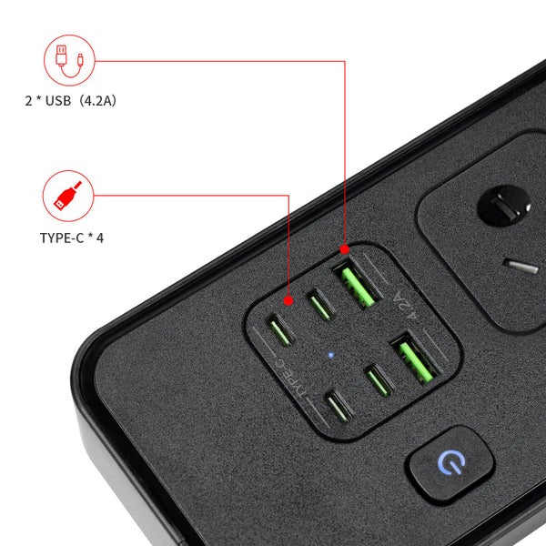 30W Fast Charge Power Board Power Strip Carousel 2