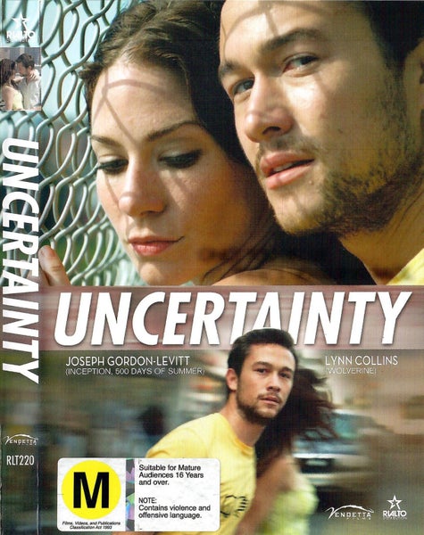 Uncertainty - Joseph Gordon-Levitt DVD Region 4 Carousel 1