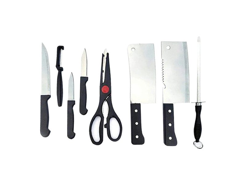 New Kitchen Knife Set with Knife Block Carousel 4