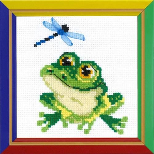 Riolis Little Frog - Cross Stitch Kit Carousel 2