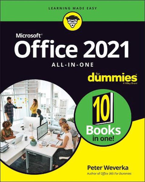 Office 2021 All-in-One For Dummies by Peter Weverka - Paperback Carousel 1