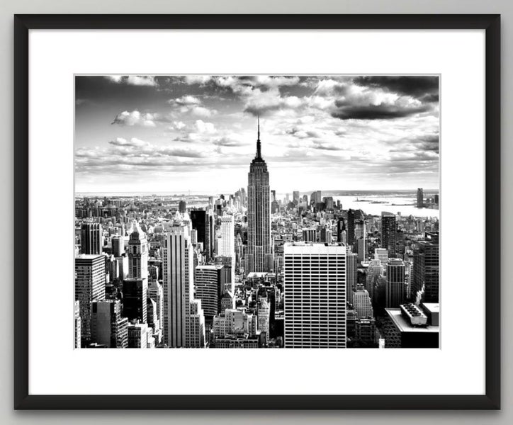New York City Skyline Collection | Vintage Wall Art | Framed Photo Carousel 2
