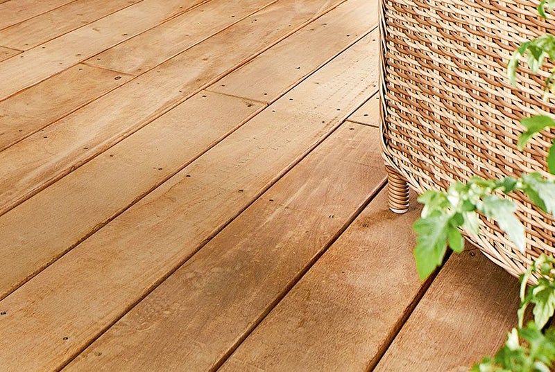 GARAPA DECKING, WATERSHED PROFILE, ETHICALLY SOURCED, 140 x 21mm - Buy Per Metre62968313911299114