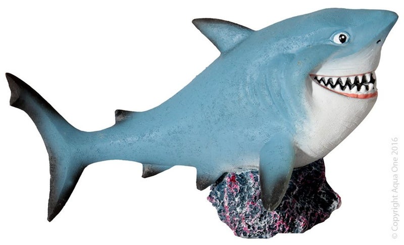 Aqua One Ornament - Shark 14.2x6.7x7.4cm Carousel 1