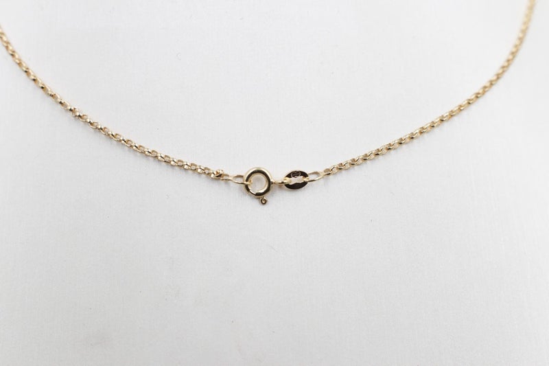 9ct Gold Oval Belcher Chain 45cm Carousel 5