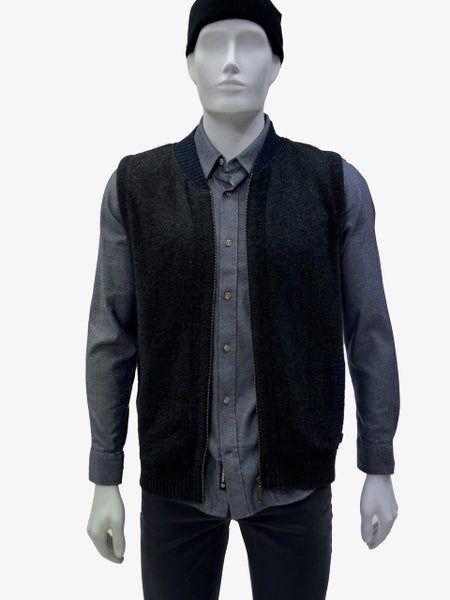 Contrast Detail Possum Merino Silk Vest KORU Carousel 9