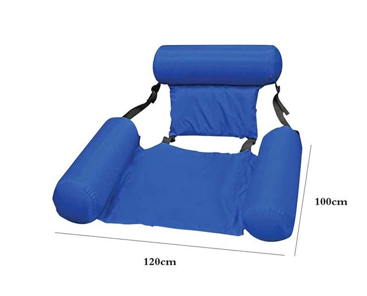 Inflatable Floating Pool Lounger - Green Carousel 4
